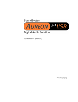 Terratec AUREON5.1USB Le manuel du propriétaire