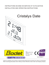Bodet Cristalys Ellipse Installation And Operating Istructions