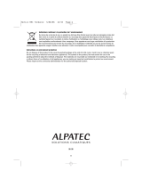 ALPATEC RHC TENDANCE Manuel utilisateur