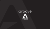 Apogee Groove Guide de démarrage rapide