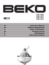 Beko FSE1072 Le manuel du propriétaire