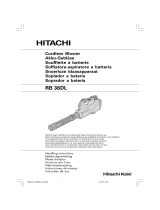 Hitachi Koki RB36DL Le manuel du propriétaire