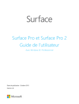 Microsoft TABLETTE SURFACE PRO 2 Le manuel du propriétaire