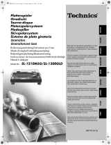 Technics SL1200GLD Le manuel du propriétaire