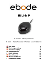 Ebode XDOM IR LINK P Le manuel du propriétaire