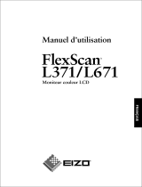 Eizo FLEXSCAN L371 Le manuel du propriétaire