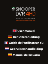 Snooper DVR-4HD Manuel utilisateur
