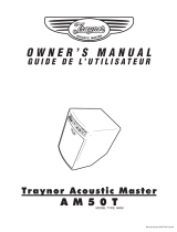 TRAYNOR Acoustic Master AM50T Le manuel du propriétaire