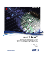 Matrox M9128 LP PCIE X16 Le manuel du propriétaire