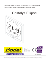Bodet opalys ellipse Installation And Operating Istructions