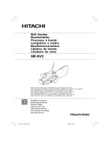 Hitachi SB 8V2 Le manuel du propriétaire