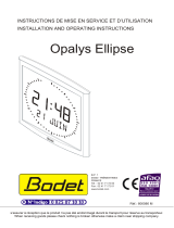 Bodet Opalys 7 Installation And Operating Instructions Manual