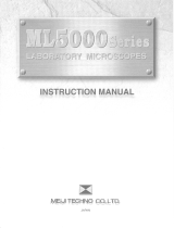 Meiji Techno ML5000 Le manuel du propriétaire