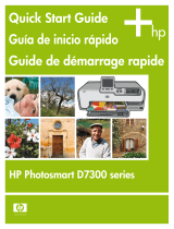 HP Photosmart D7300 serie Guide de démarrage rapide
