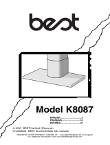 Best K808730SS Guide d'installation