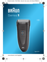 Braun 170, Series 1 Manuel utilisateur