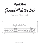 Hughes & Kettner Grand Meister 36 Manuel utilisateur