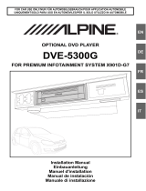 Alpine DVE-5300G Le manuel du propriétaire