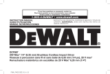 DeWalt DCF887B Le manuel du propriétaire
