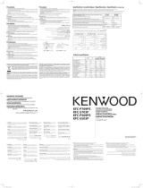 Kenwood KFC-S703P Le manuel du propriétaire