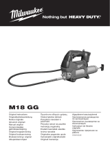 Milwaukee M18 GG Original Instructions Manual