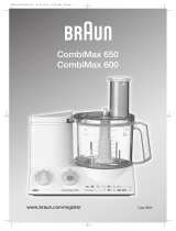 Braun CombiMax 600, 650 type 3205 Le manuel du propriétaire