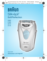Braun 3280,  3180,  3270,  3170,  Silk-épil SoftPerfection Manuel utilisateur