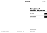 Sony TA-FA1200ES Le manuel du propriétaire