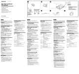 Sony ECM-S80 Manuel utilisateur