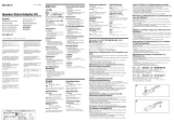 Sony WS-BE1AT Le manuel du propriétaire
