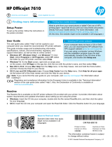 HP OfficeJet 7610 Wide Format e-All-in-One series Guide d'installation