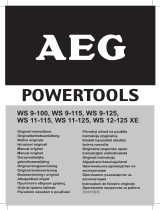 AEG WS 9-125 Le manuel du propriétaire