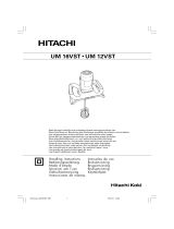 Hitachi um 16vst Mode d'emploi
