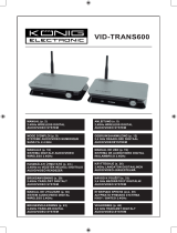 Konig Electronic VID-TRANS600 Le manuel du propriétaire