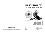 JB Systems Light MIRROR BALL SET Le manuel du propriétaire