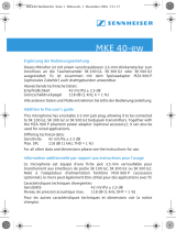 Sennheiser MKE 40-EW Le manuel du propriétaire