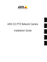 Axis AXIS 213 PTZ Guide d'installation