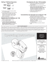 Avery Dennison Monarch 1130 Mode d'emploi