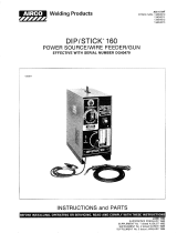 Airco DIP/STICK® 160 Power Source/Wire Feeder/Gun Manuel utilisateur