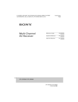 Sony STR-DN860 Guide de référence