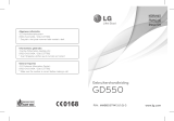 LG GD550.ANEUTG Manuel utilisateur