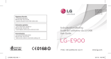 LG LGE900.AORUBK Manuel utilisateur
