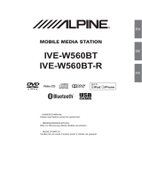 Alpine IVE-W560BT-R Le manuel du propriétaire