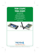 Trendnet TEW-226PC Le manuel du propriétaire
