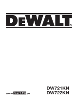 DeWalt DW721KN Le manuel du propriétaire