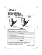 Hitachi NR 83A2 (Y) Manuel utilisateur