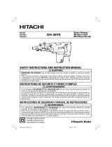 Hikoki DH38YE Manuel utilisateur