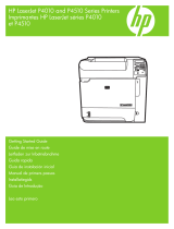 HP LaserJet P4014 Printer series Guide de démarrage rapide