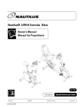 Nautilus R514 Exercise Bike Le manuel du propriétaire