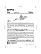 Hitachi CS40Y Manuel utilisateur